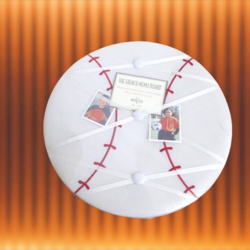 Basebalel ribbon Picture Frame Set of two